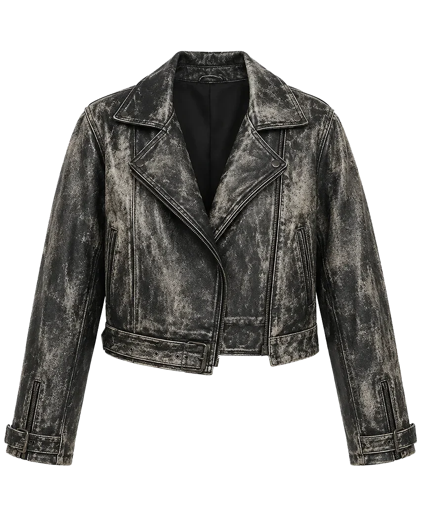 Subteran S01 Tili Tanase Biker Leather Jacket