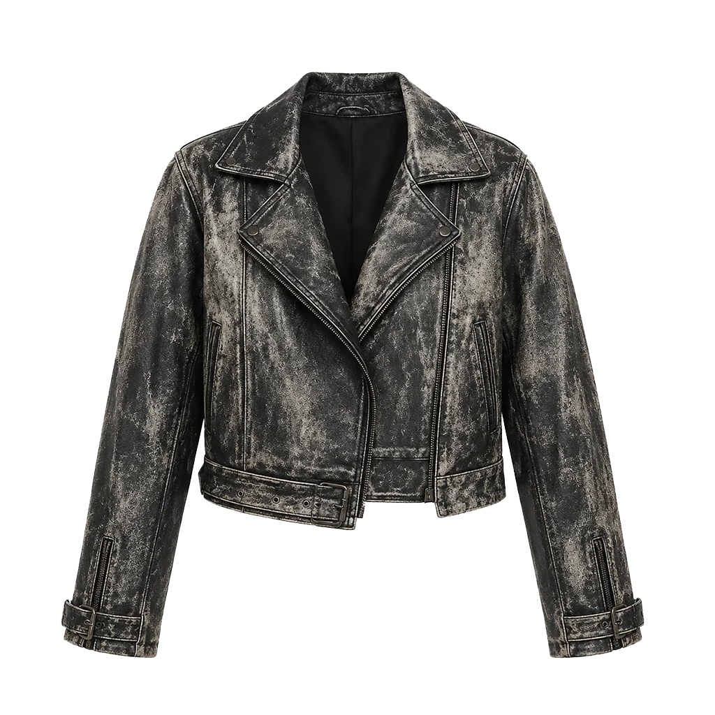 Subteran S01 Tili Tanase Biker Leather Jacket