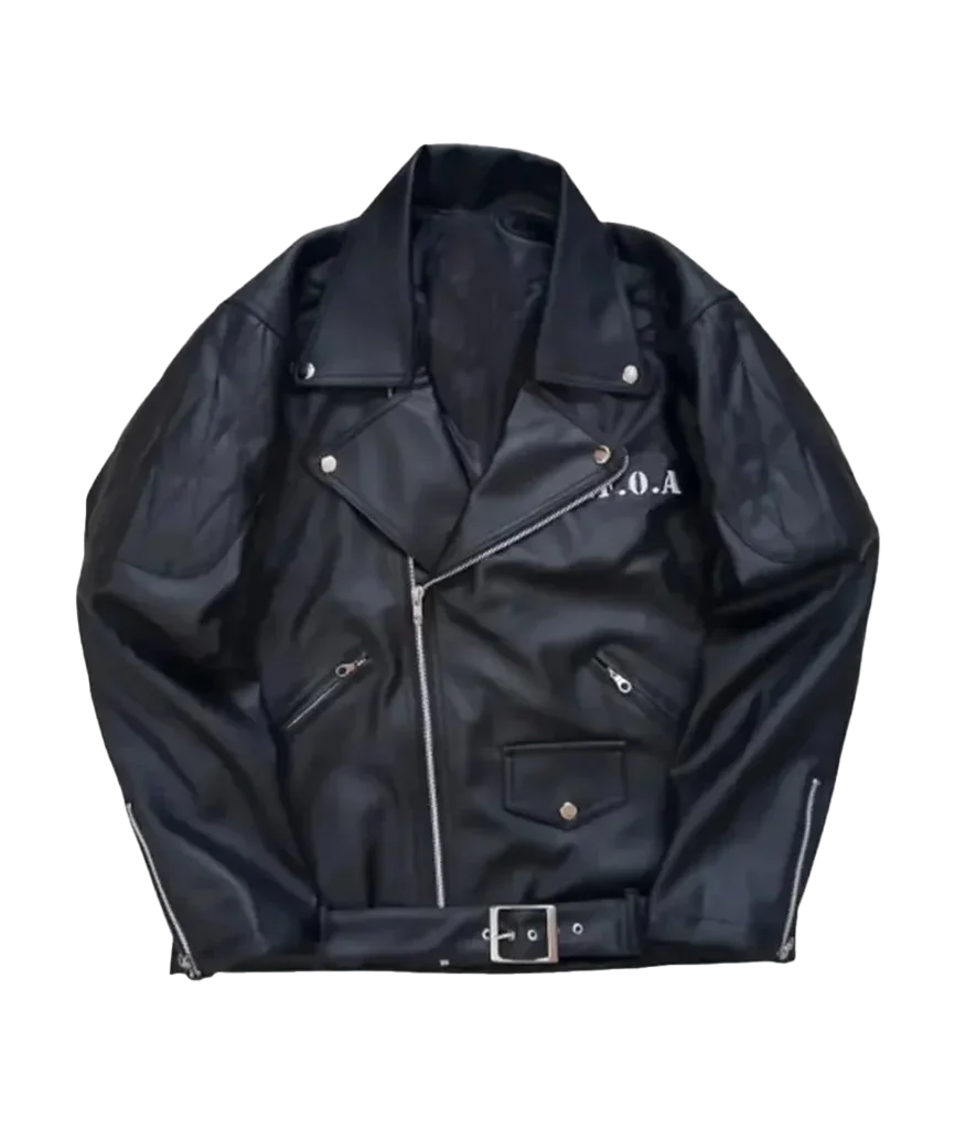 T.F.O.A-5Th-Generation-Black-Biker-Leather-Jacket