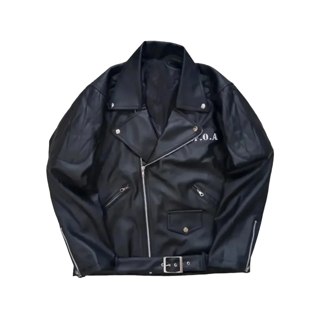T.F.O.A-5Th-Generation-Black-Biker-Leather-Jacket