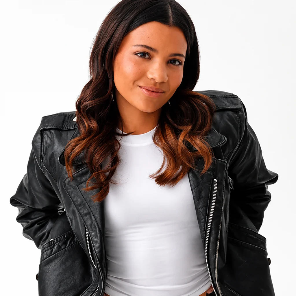 TV Series My Life with the Walter Boys Jackie Howard Leather Jacket - Image 2