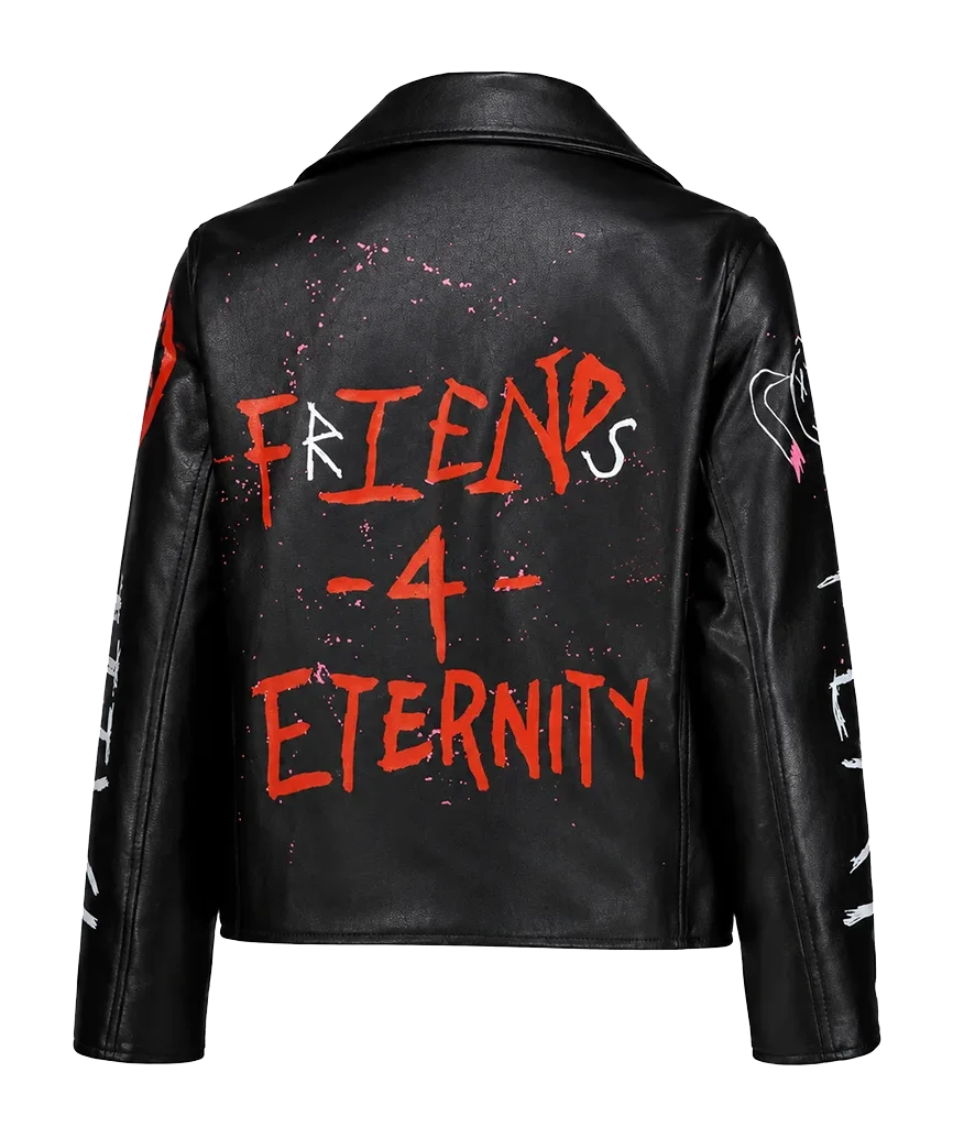 Alexa Bliss Friends for Eternity Black Leather Jacket
