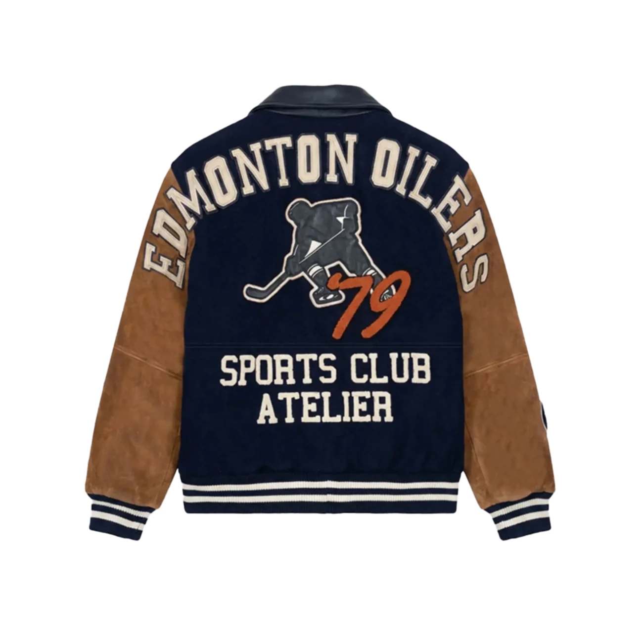 Sports Club Atelier Edmonton Oilers 1979 Varsity Jacket