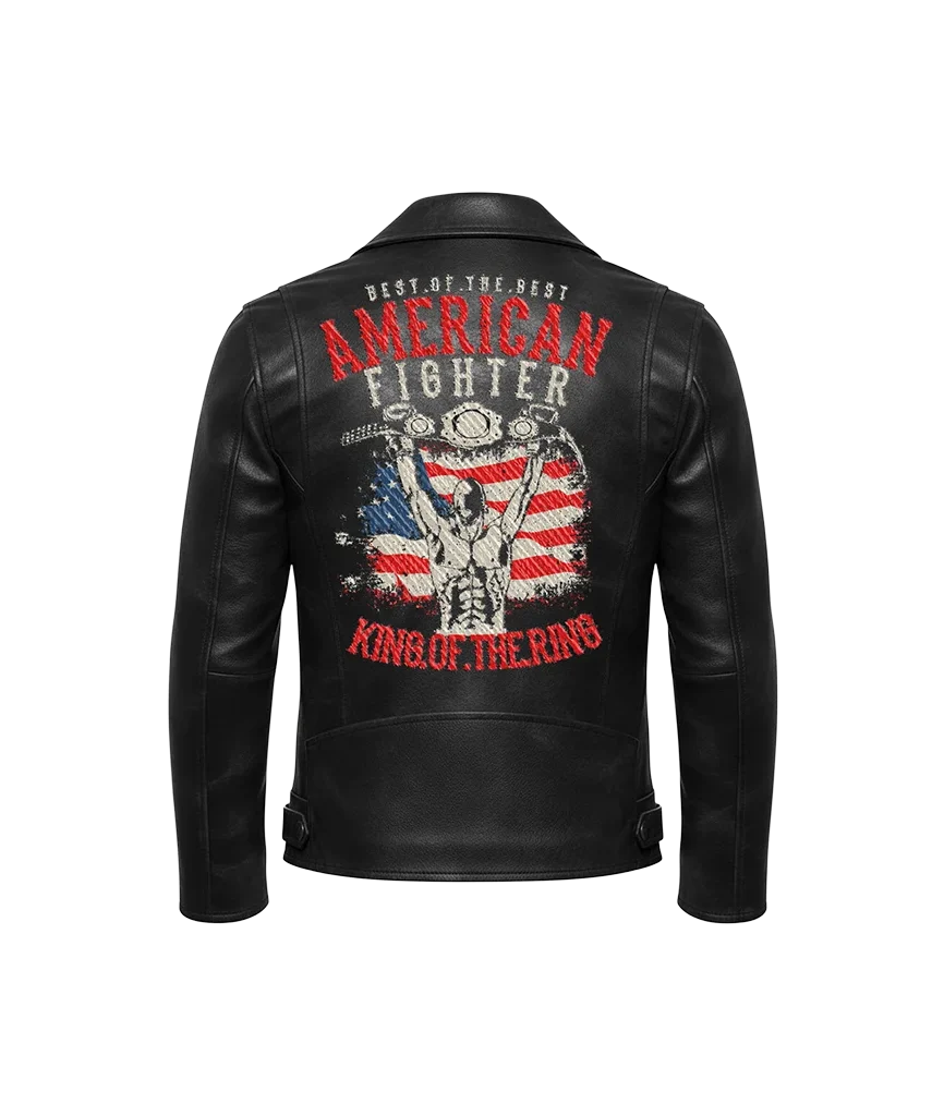 American Fighter King of the Ring Leather Jacket