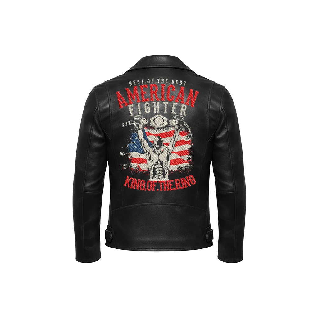 American Fighter King of the Ring Leather Jacket