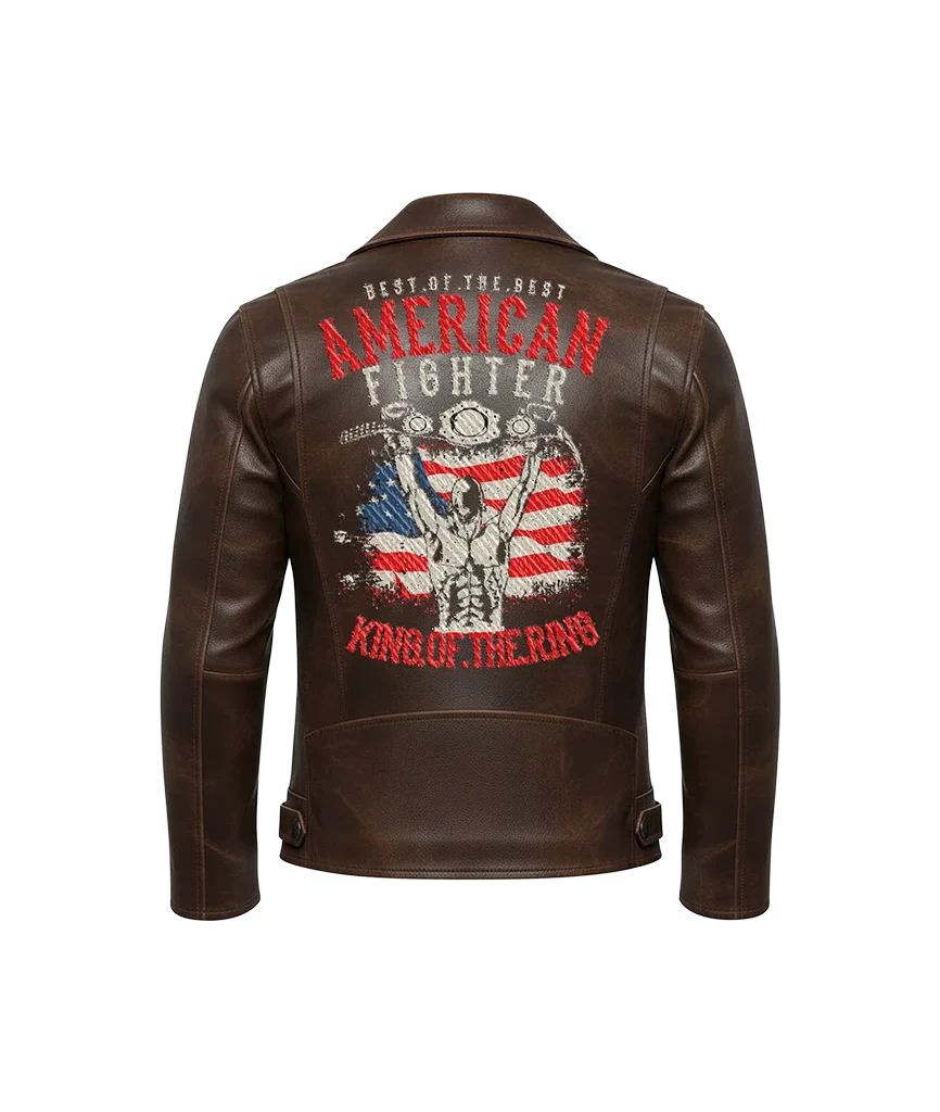 American Fighter King of the Ring Leather Jacket