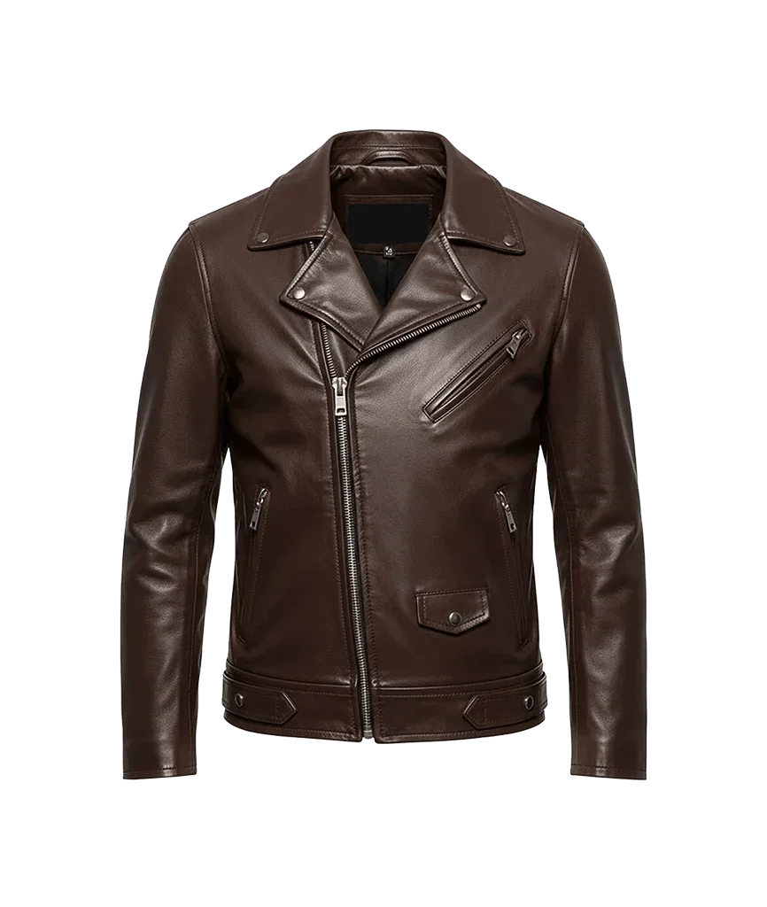 “Brooklyn Street Racing” Leather Moto Jacket