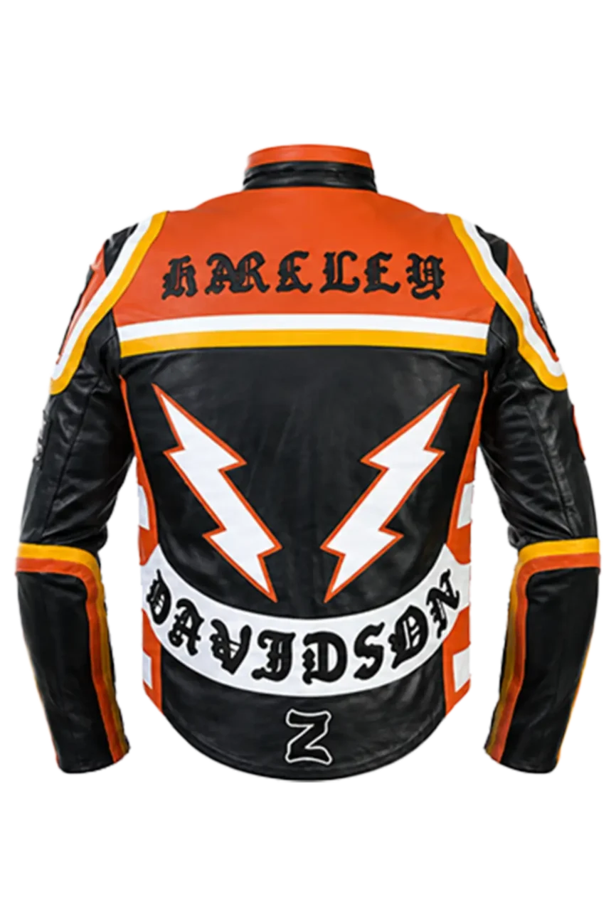 Harley Davidson Marlboro Man Leather Motorcycle Jacket