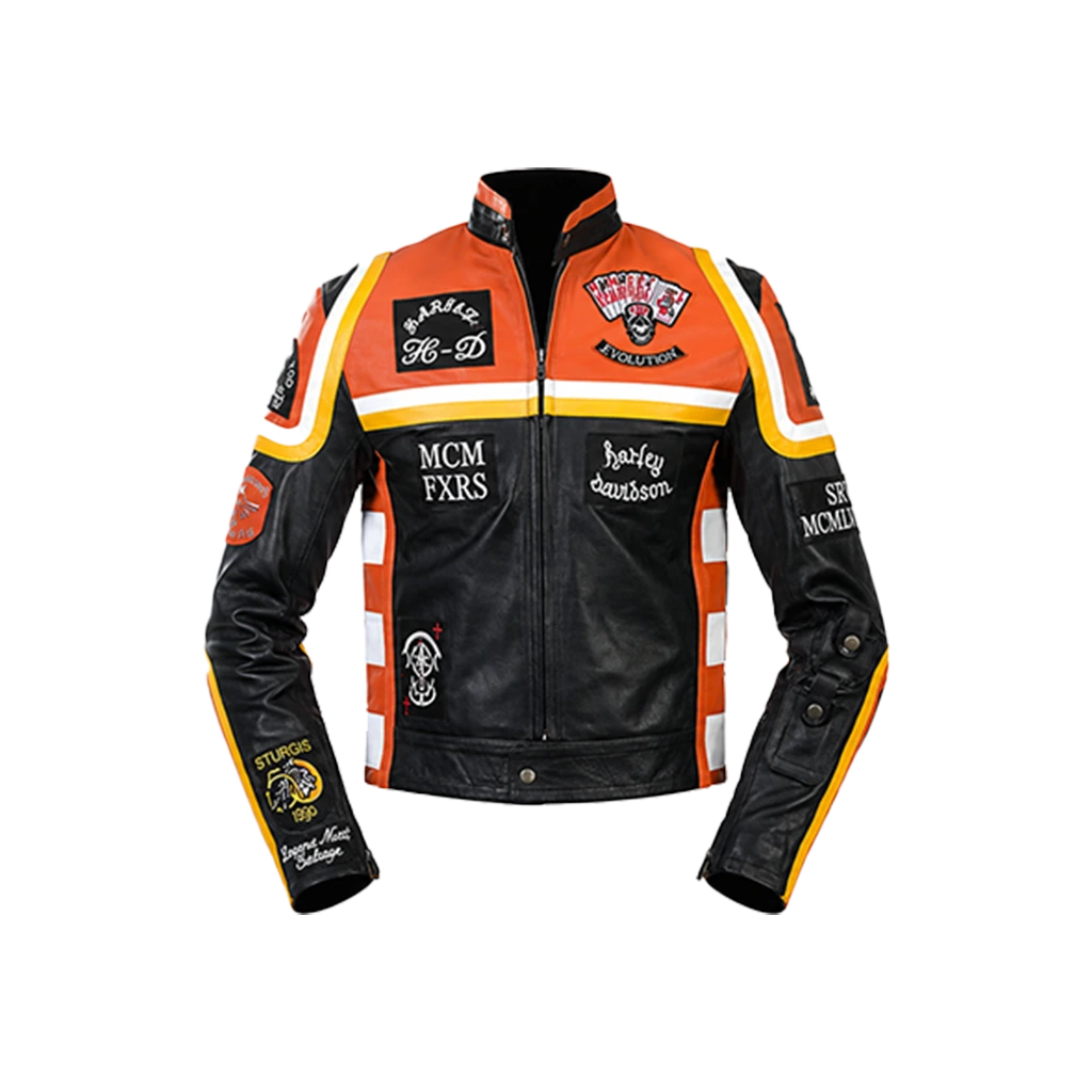 Harley Davidson Marlboro Man Leather Motorcycle Jacket