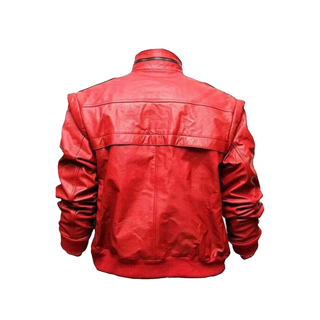 Men’s Red Cobra Kai Johnny Lawrence Leather Jacket