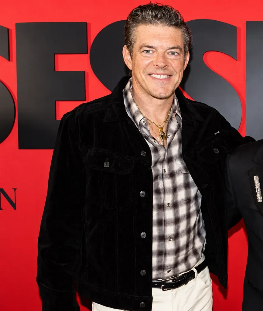 Jason Blum Obsession Movie Black Corduroy Jacket