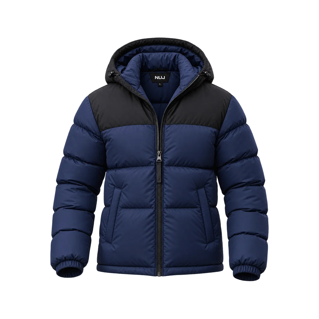 Aadesh Chopra Suspicion 2022 Kunal Nayyar Blue Puffer Jacket