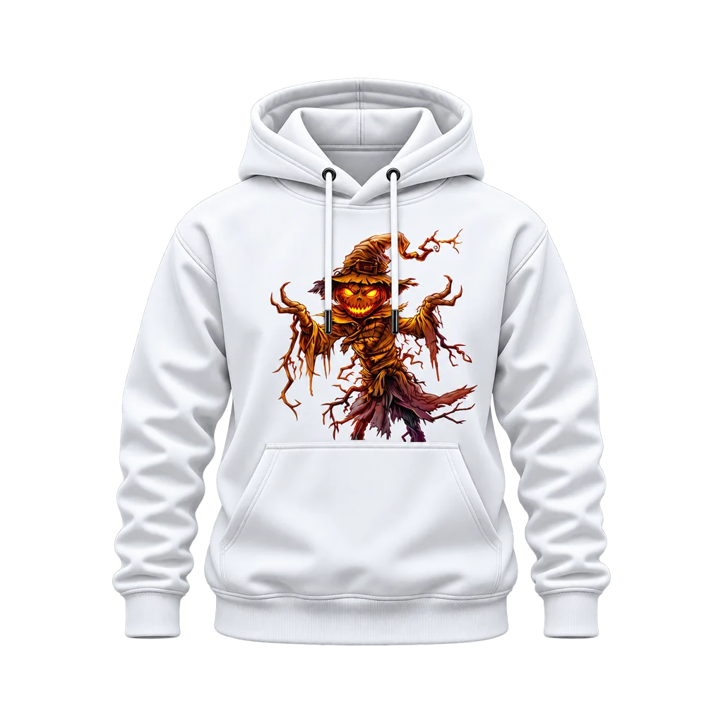 Batman Halloween Scarecrow Jack-O-Lantern Hoodie