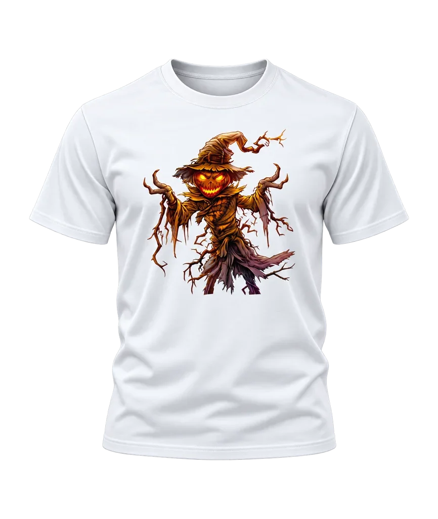 Batman Halloween Scarecrow Jack-O-Lantern T-Shirt