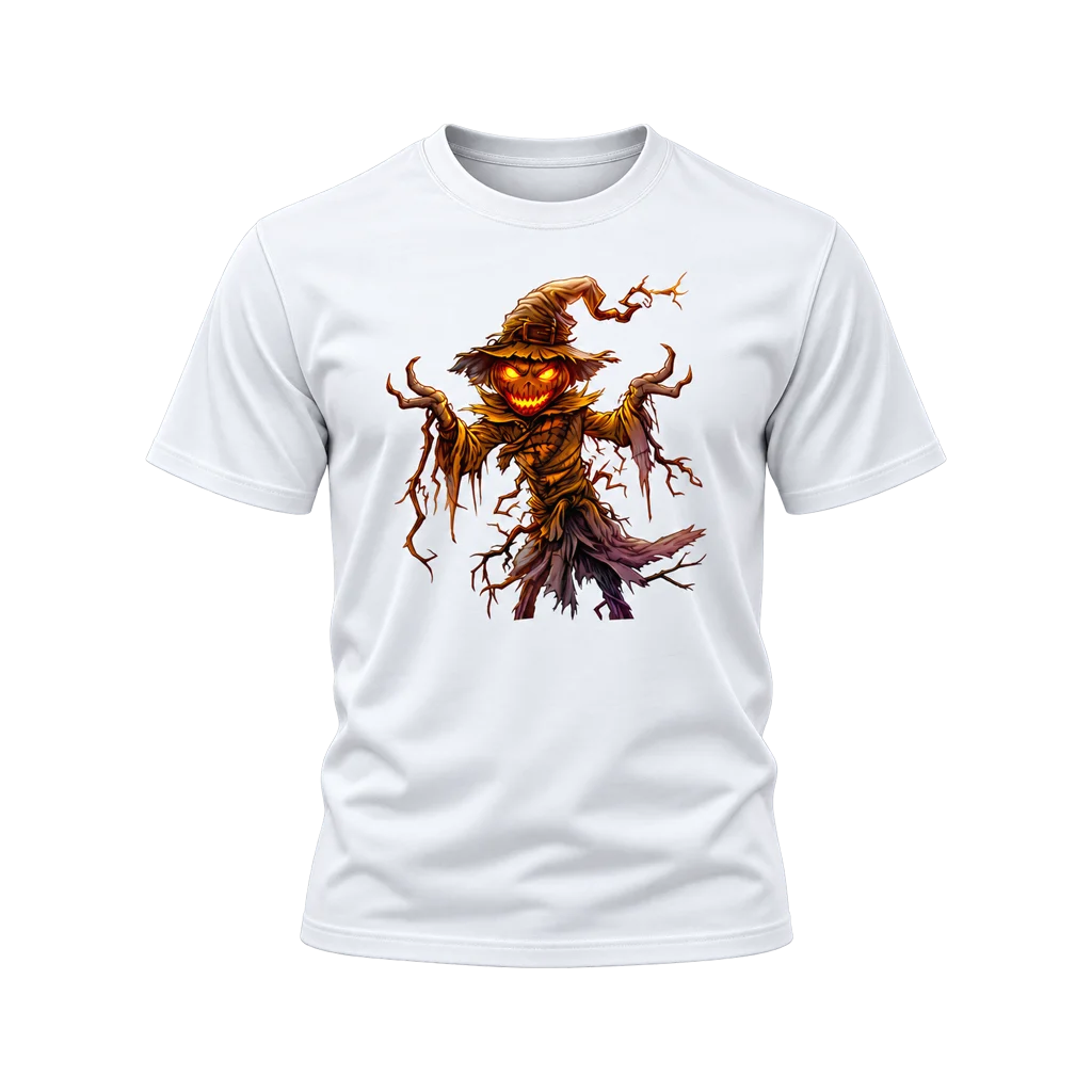 Batman Halloween Scarecrow Jack-O-Lantern T-Shirt