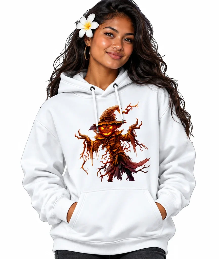 Batman Halloween Scarecrow Jack-O-Lantern Hoodie