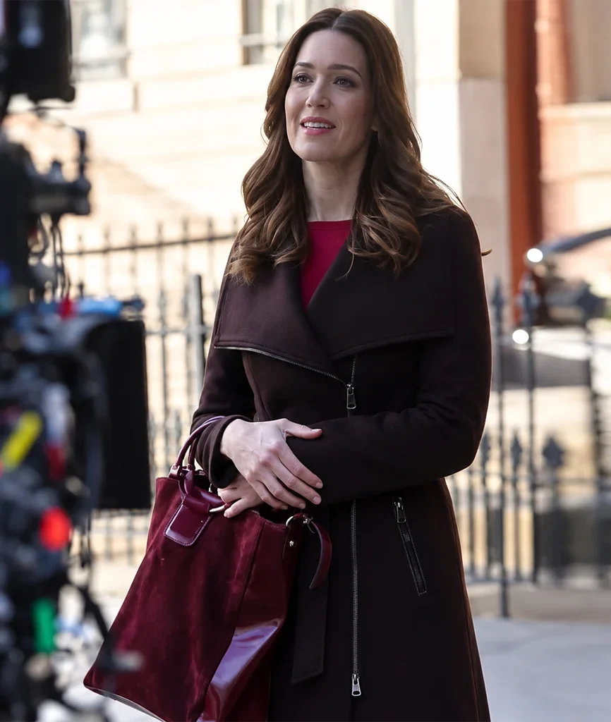 Benita Alexander Dr. Death Season 2 Maroon Coat