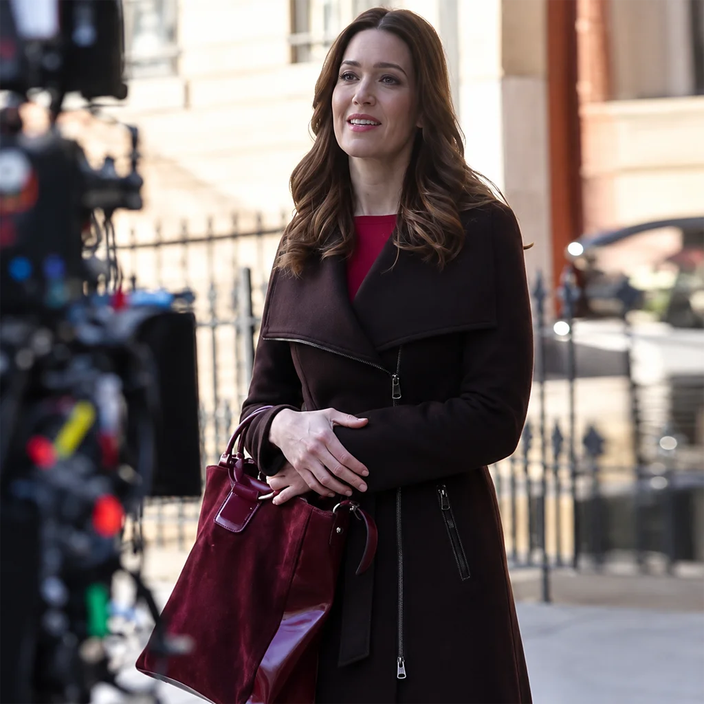Benita Alexander Dr. Death Season 2 Maroon Coat