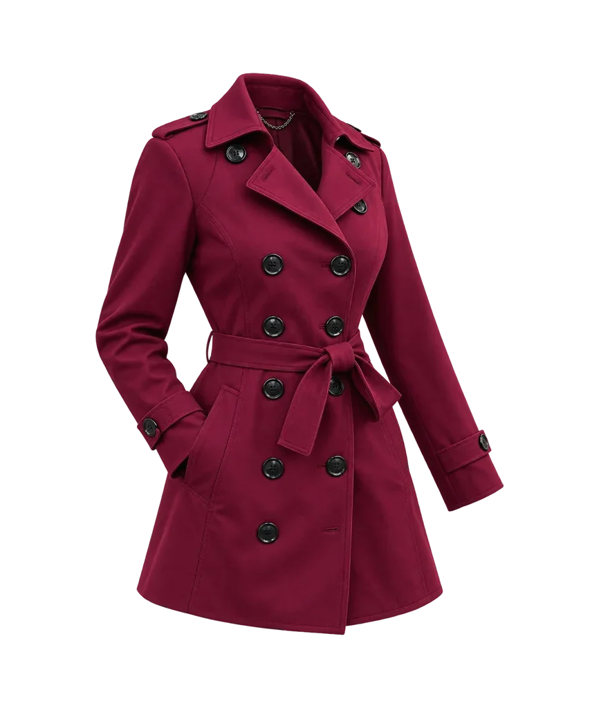 Big Little Lies Madeline Martha Mackenzie Cotton Trench Coat