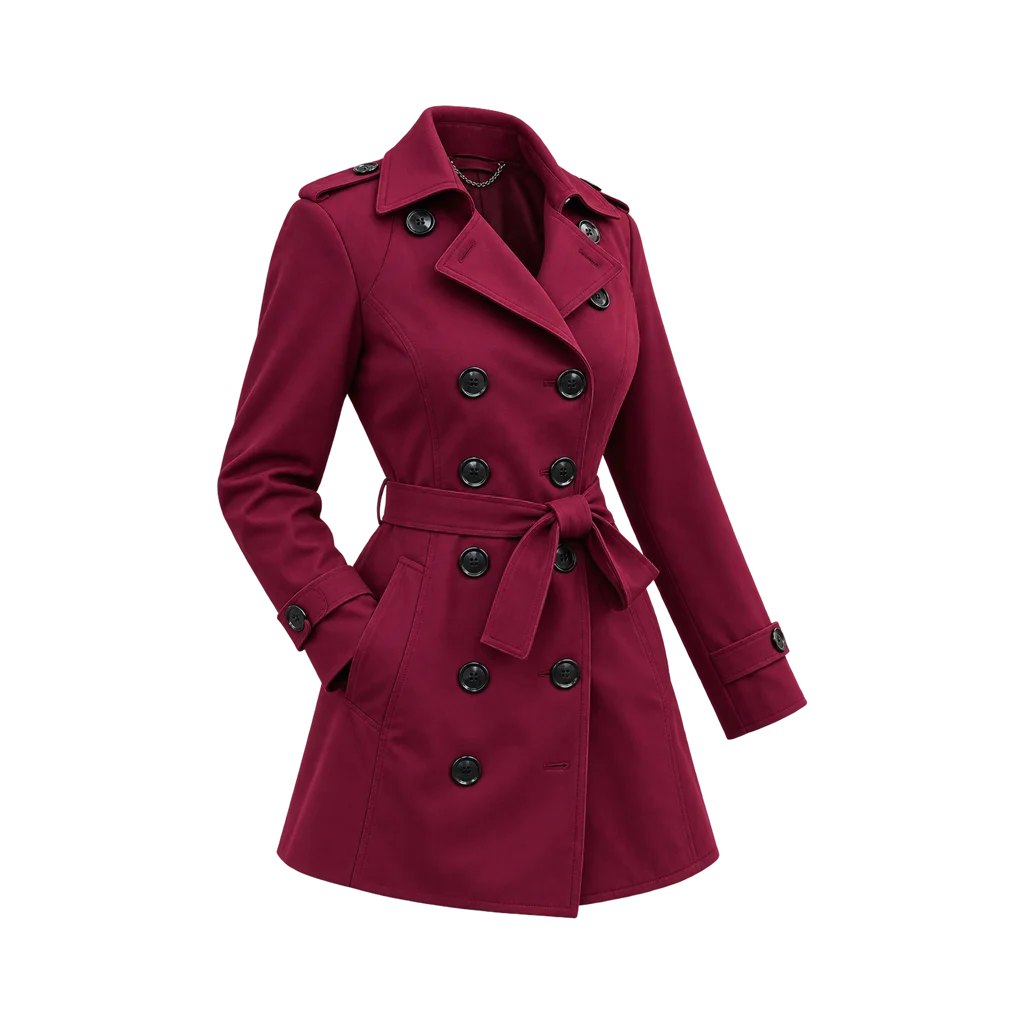 Big Little Lies Madeline Martha Mackenzie Cotton Trench Coat