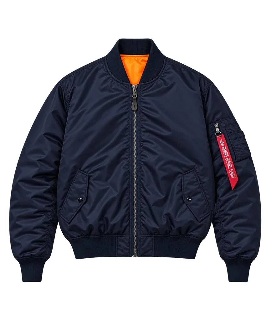 Classic MA-1 Flight Bomber Jacket