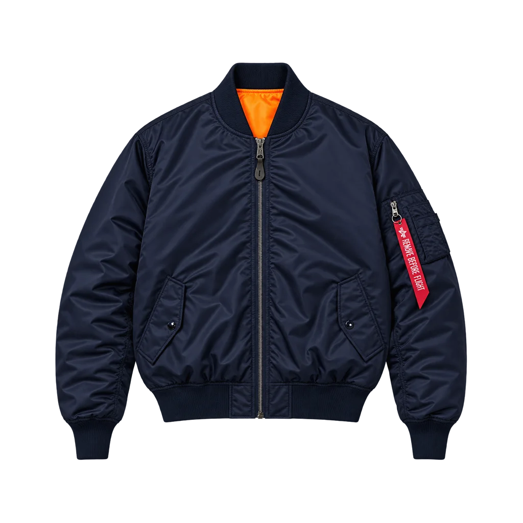 Classic MA-1 Flight Bomber Jacket