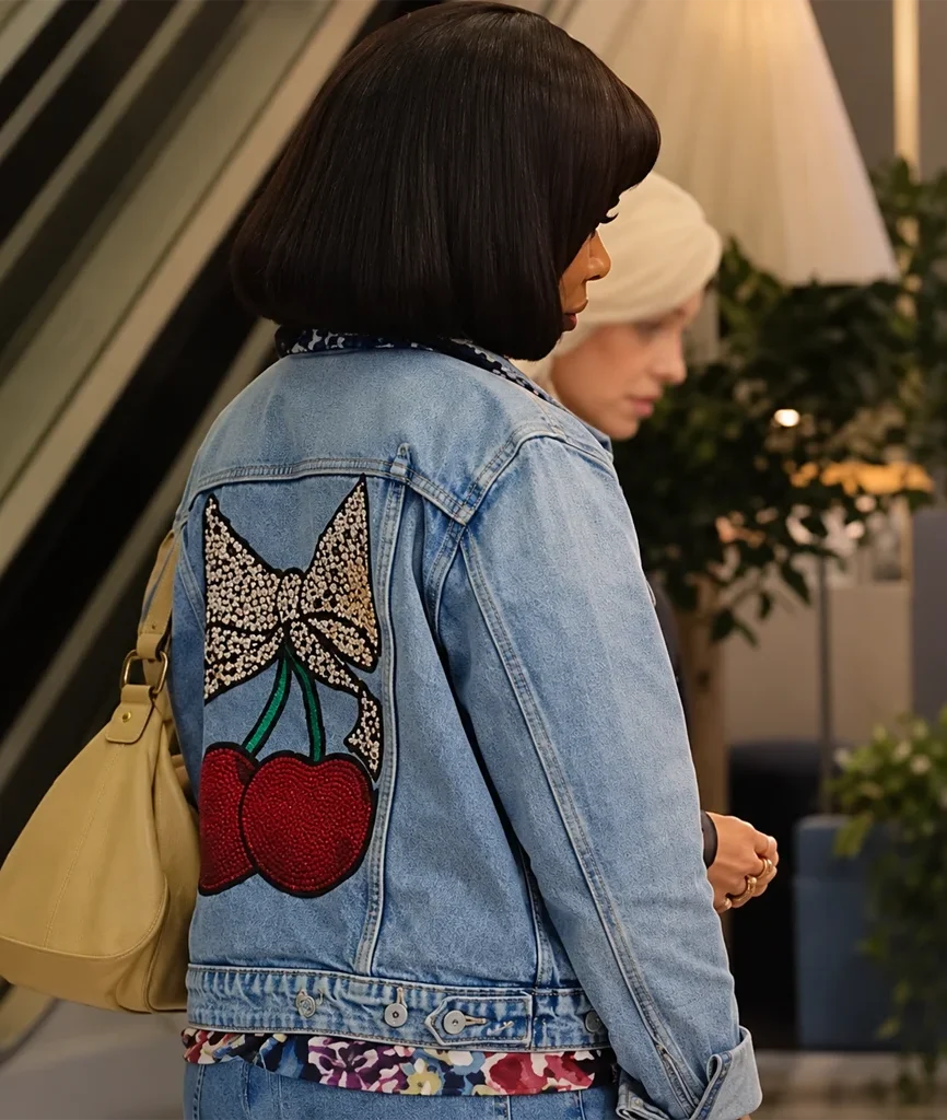 Brenda Scary Regina Hall Blue Denim Jacket