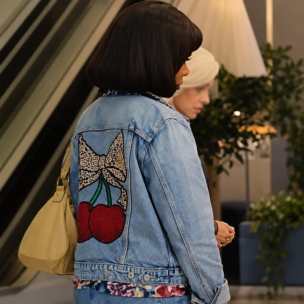 Brenda Scary Regina Hall Blue Denim Jacket