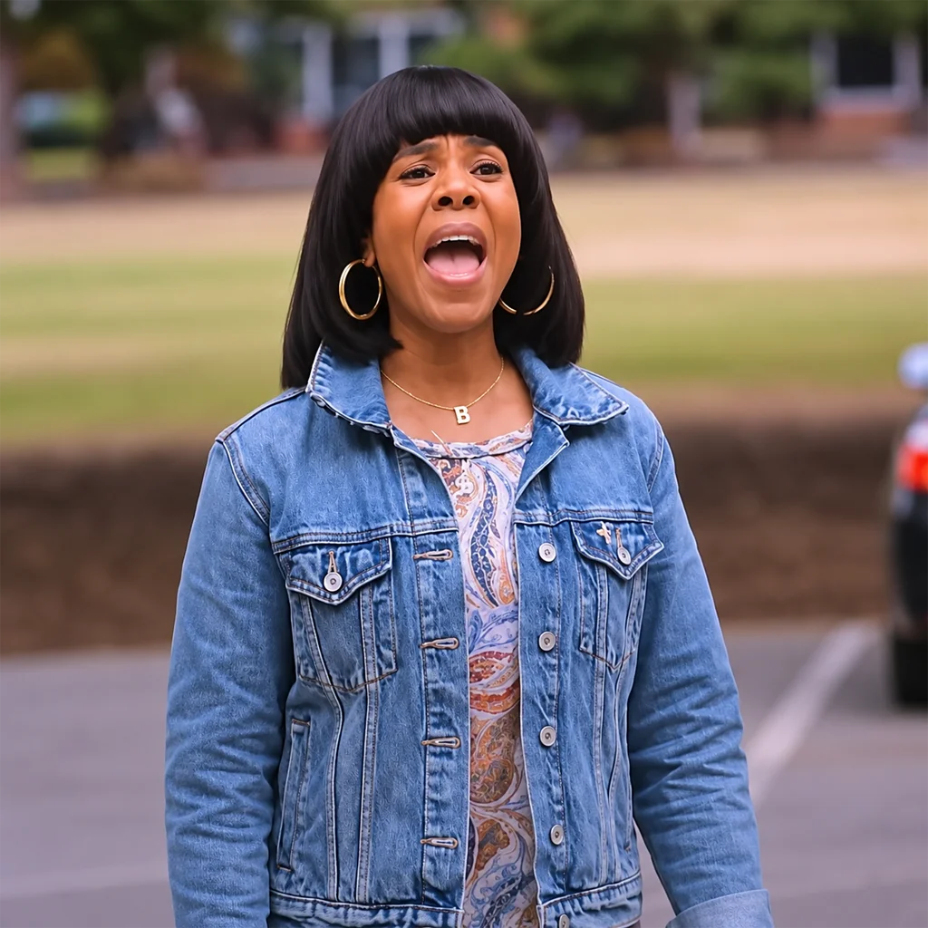 Brenda Scary Regina Hall Blue Denim Jacket