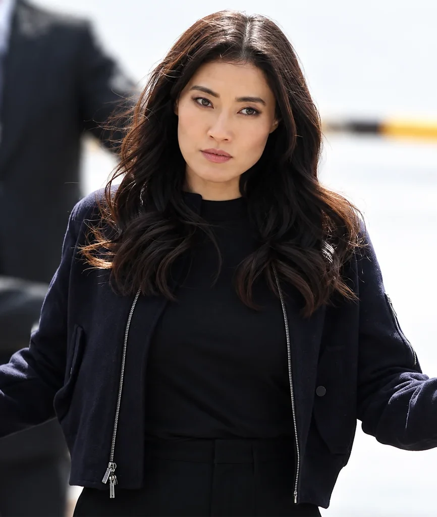 Emma Hill The Company You Keep Catherine Haena Kim Blue Wool Jacket