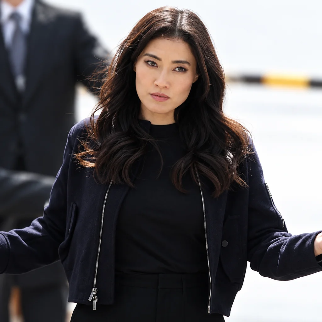 Emma Hill The Company You Keep Catherine Haena Kim Blue Wool Jacket