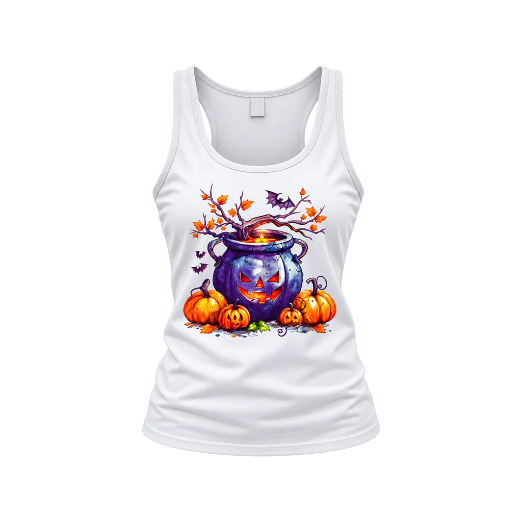 Chilling Adventures of Sabrina Halloween Spooky White Tank Top
