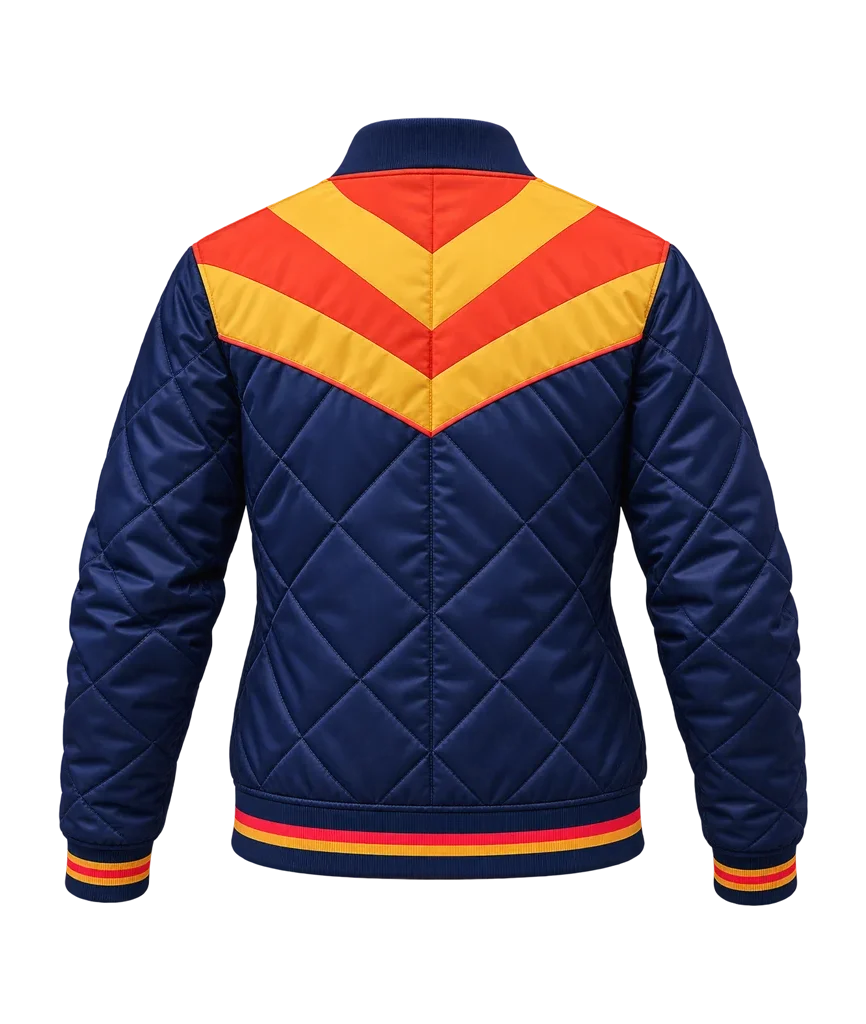 Cobie Smulders Stumptown Dex Parios Quilted Bomber Jacket
