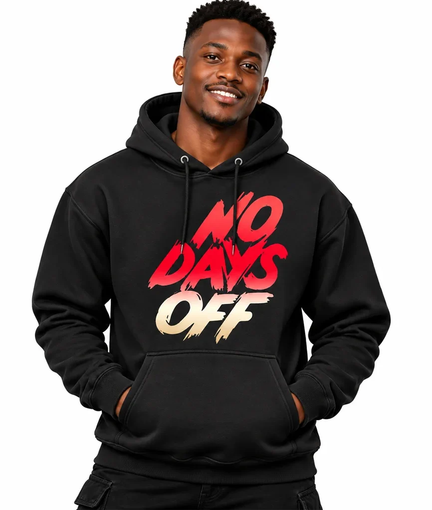Creed III No Days Off Black Hoodie