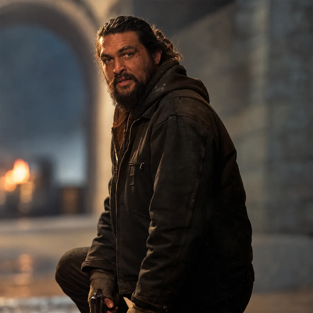 Dante Fast X Jason Momoa Black Cotton Jacket