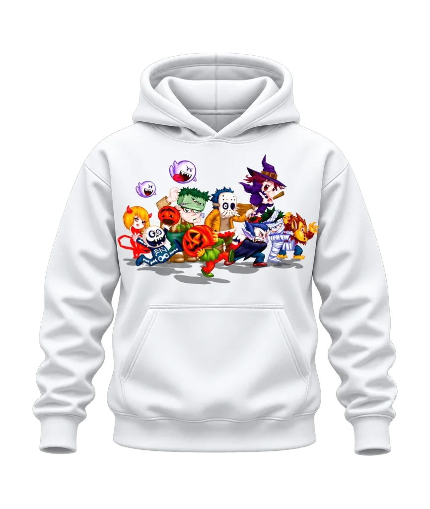 Darkstalkers Chibi Halloween Monster Hoodie
