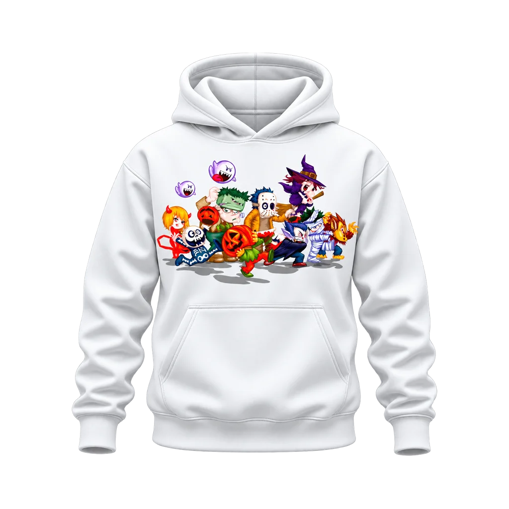 Darkstalkers Chibi Halloween Monster Hoodie