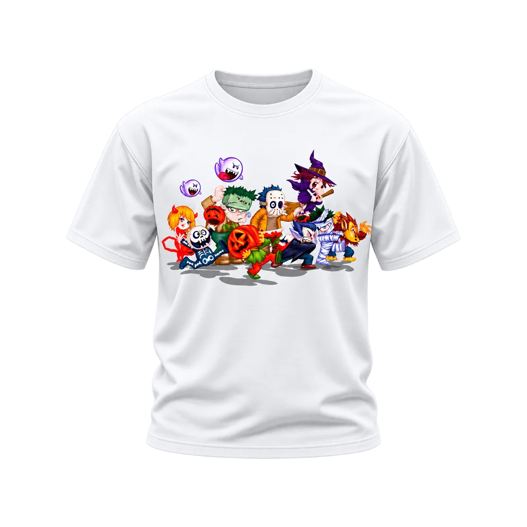 Darkstalkers Chibi Halloween Monster T-Shirt
