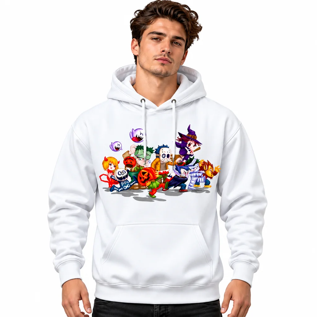 Darkstalkers Chibi Halloween Monster Hoodie
