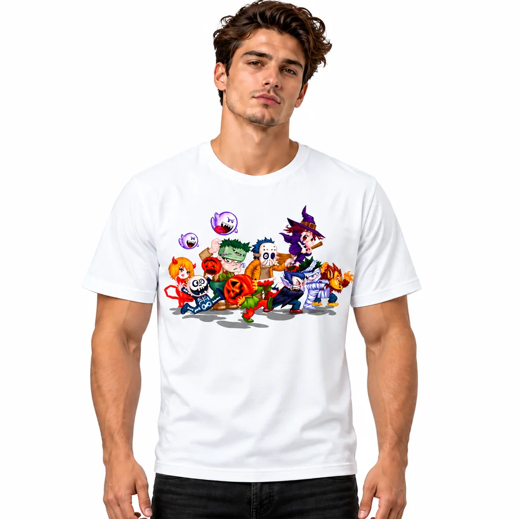 Darkstalkers Chibi Halloween Monster T-Shirt
