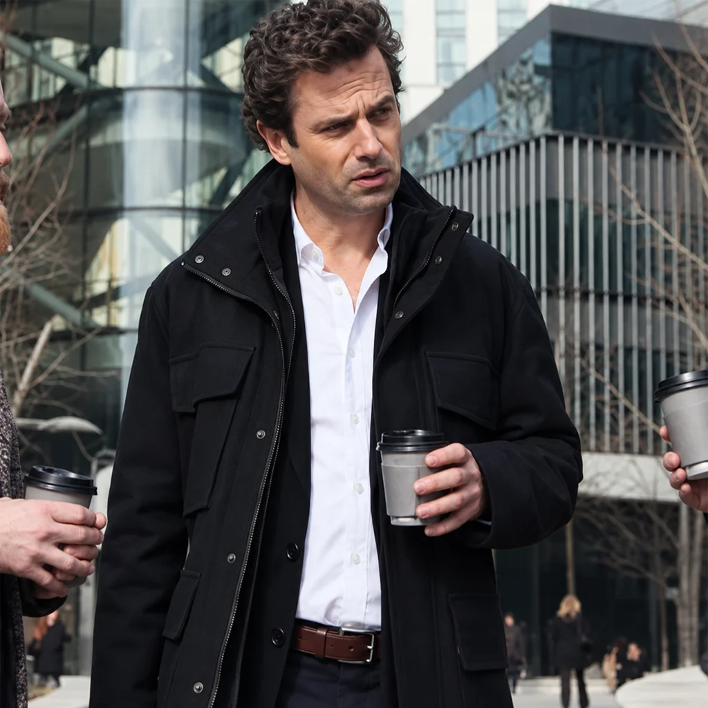 Dr. Nathan Gamelli Dr. Death Season 2 Black Field Jacket