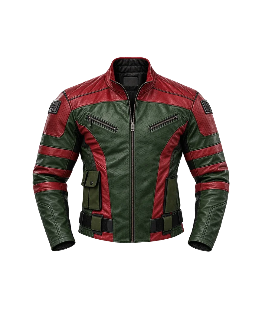 Dwayne Johnson Red One Callum Drift Leather Jacket