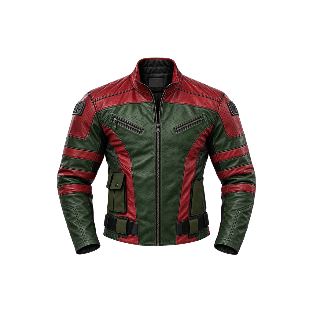 Dwayne Johnson Red One Callum Drift Leather Jacket