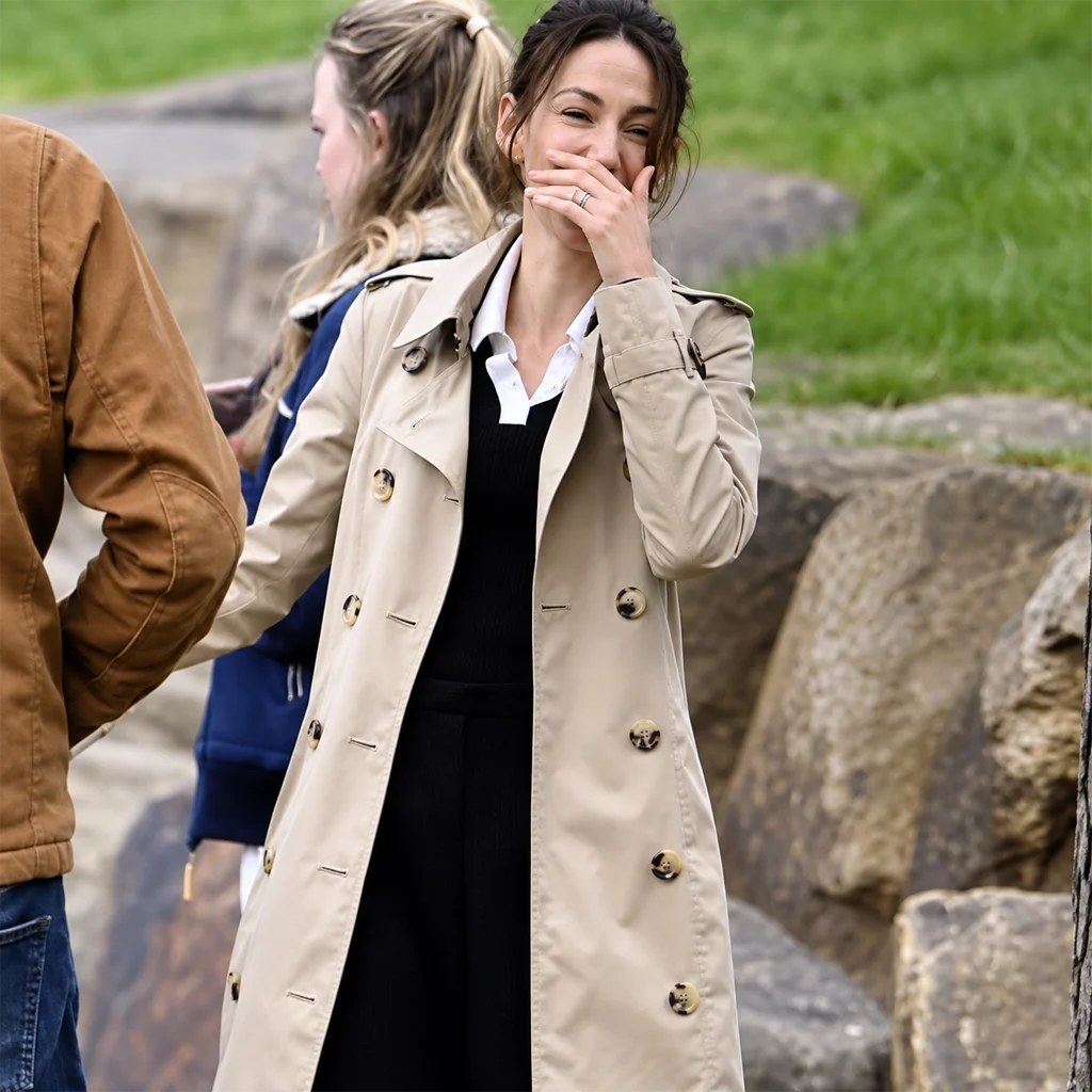 Maya Stern Fool Me Once Michelle Keegan Beige Trench Coat