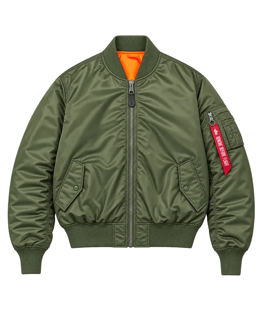 Classic MA-1 Flight Bomber Jacket