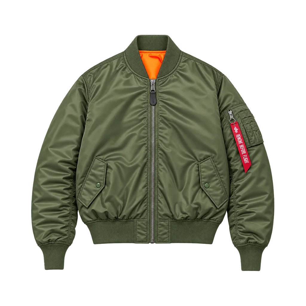Classic MA-1 Flight Bomber Jacket