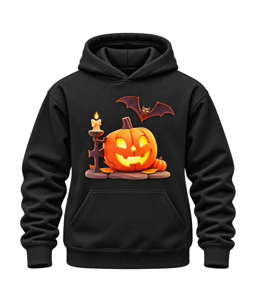Halloween Hocus Pocus Inspired Spooky Black Hoodie