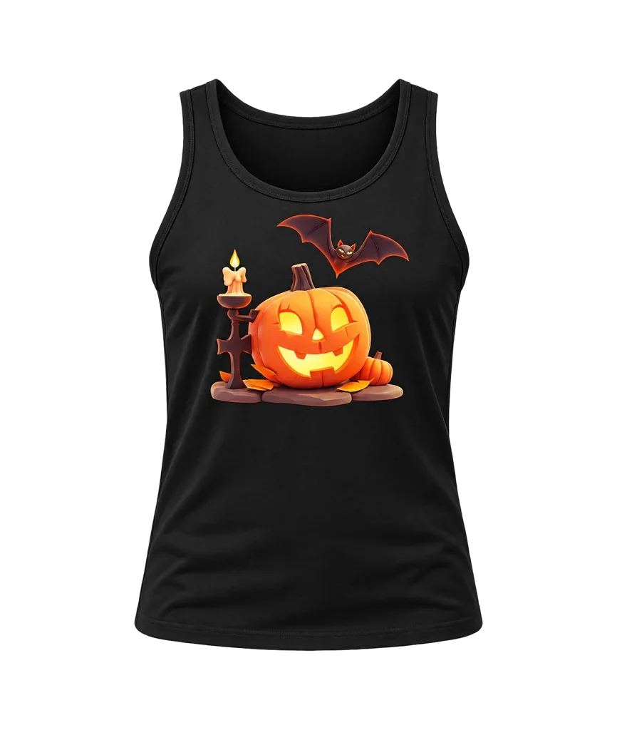 Halloween Hocus Pocus Inspired Spooky Black Tank Top