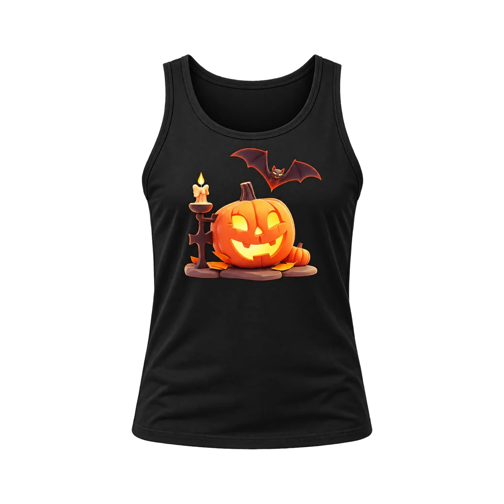 Halloween Hocus Pocus Inspired Spooky Black Tank Top