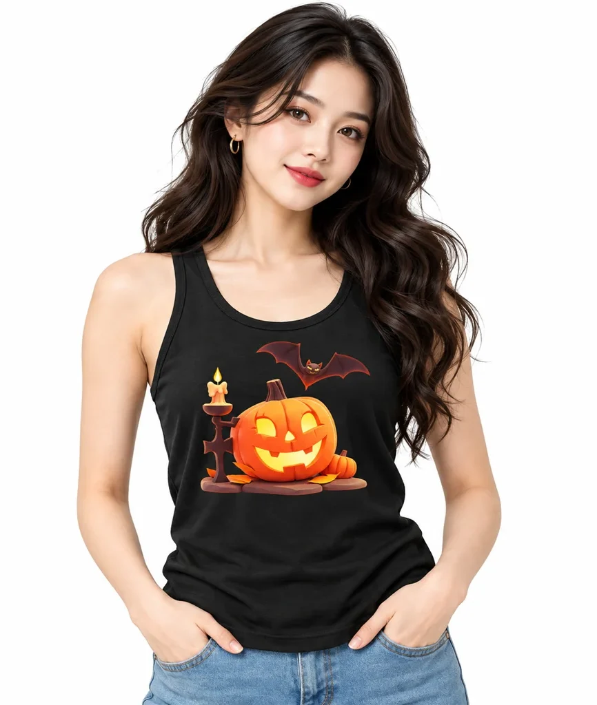 Halloween Hocus Pocus Inspired Spooky Black Tank Top